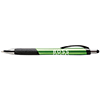 PE384-MATEO STYLUS-Lime with Blue Ink